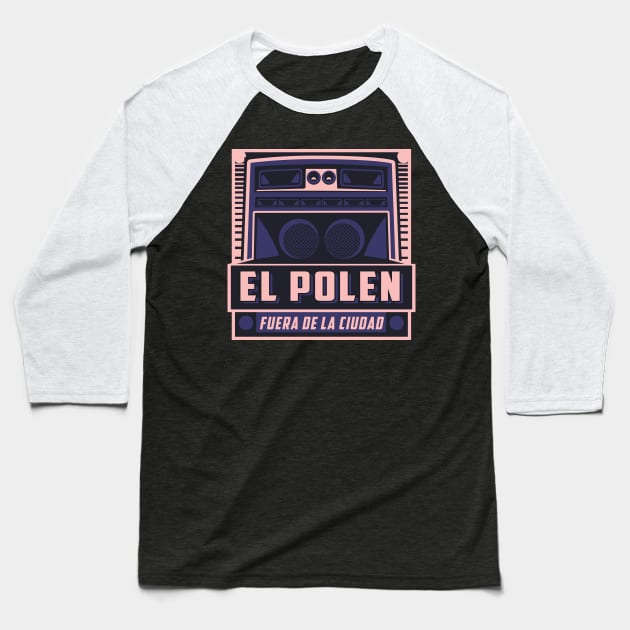 El Polen furea de la ciudad Baseball T-Shirt by yellowed